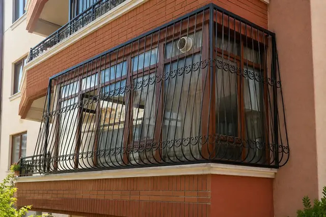 Balkon demiri ve ferforje balkon korkuluğu uygulaması