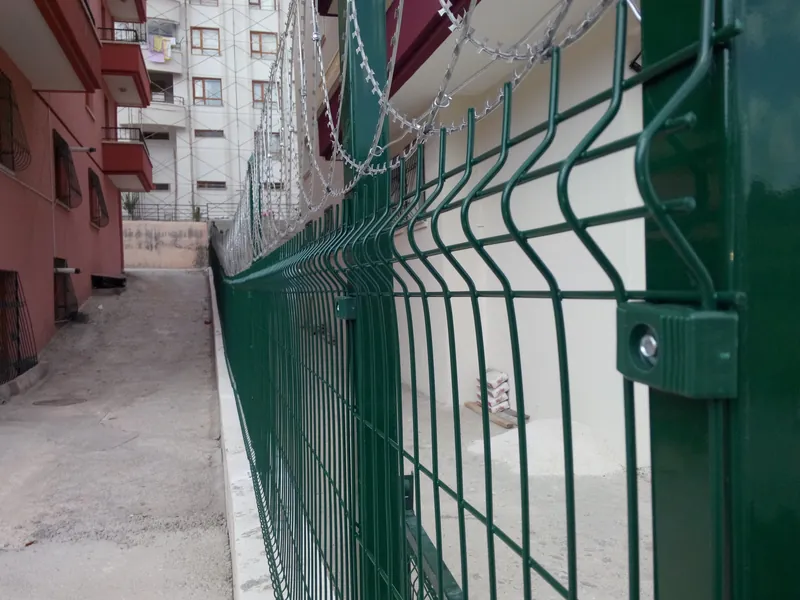 Jiletli tel ve güvenlik teli uygulaması 4