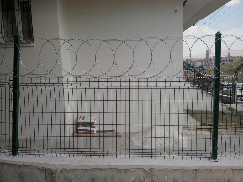 Jiletli tel ve güvenlik teli uygulaması 9