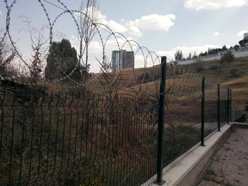 Jiletli tel ve güvenlik teli uygulaması 13