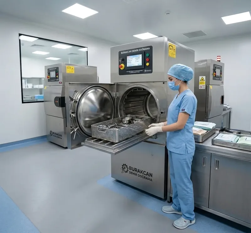 Paslanmaz çelik sterilizasyon ünitesi uygulaması 1